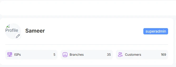 super admin profile picture change